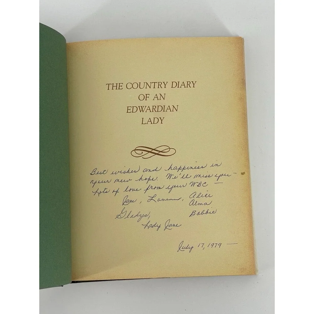 The‎ Country Diary of an Edwardian Lady Hardcover 1977 Edith Holden